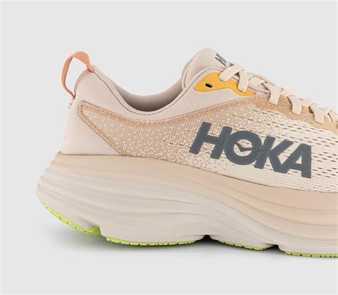 Hoka Bondi 8 Trainers Cream Vanilla F Womens Trainers