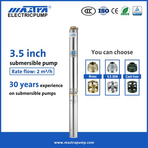 Mastra 3 5 Inch Factory Price Electric Submersible Pump 1HP 2HP 3HP