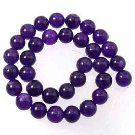 Uk Semi Precious And Gemstone Beads Malay Jade Dyed Amethyst Quartzite