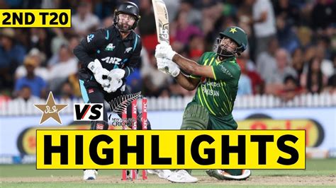 Pakistan Vs New Zealand 2nd T20 Highlights 2024 Pak Vs Nz 2024 Pak