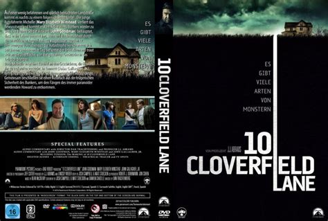 10 Cloverfield Lane dvd cover (2016) R2 GERMAN Custom