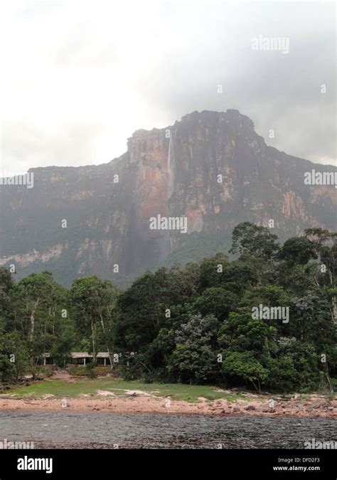 Angel Falls / Salto de Angel, Canaima National Park, Venezuela Stock ...