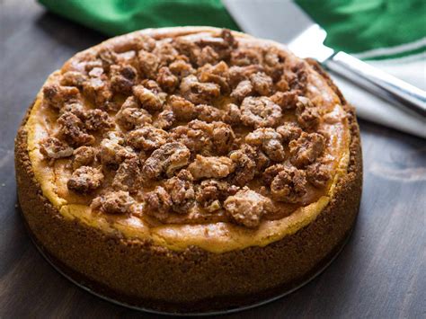 Pumpkin Cheesecake With Gingersnap Crust Recipe