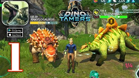 Dino Tamers Jurassic Mmo Walkthrough Gameplay Part Android Ios