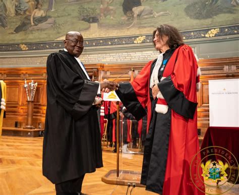 Ghana S President Akufo Addo Receives 4th Honorary Doctorate Degree