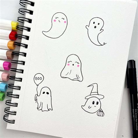 15 Ghost Drawing Ideas How To Draw A Ghost Atelier Yuwaciaojp