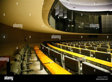 Brazilian National Congress Building Interior Stock Photo Alamy