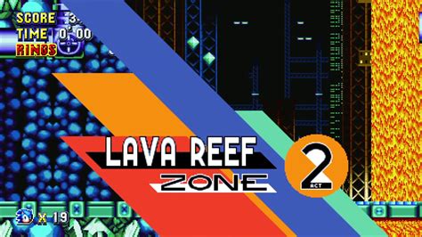 Sonic Mania Sonic Solo Part Lava Reef Zone Youtube