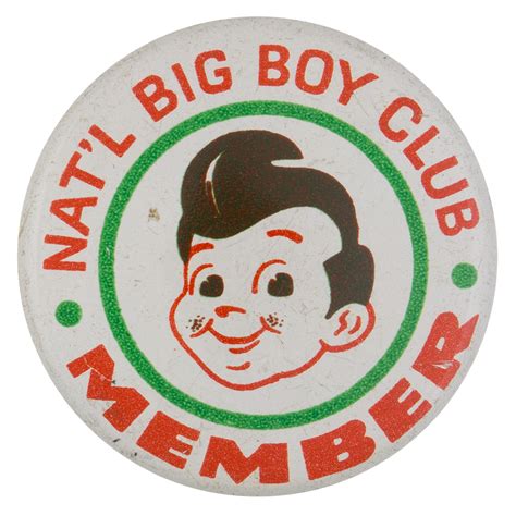 National Big Boy Club | Busy Beaver Button Museum