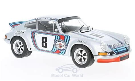 Miniature Porsche 911 Targa 1 18 Solido Carrera RSR No 8 Martini Targa