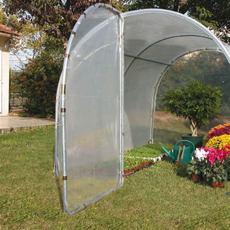 Serre film tunnel 9 m² 3 x 3 x 2 Jardins Serre Structure en acier