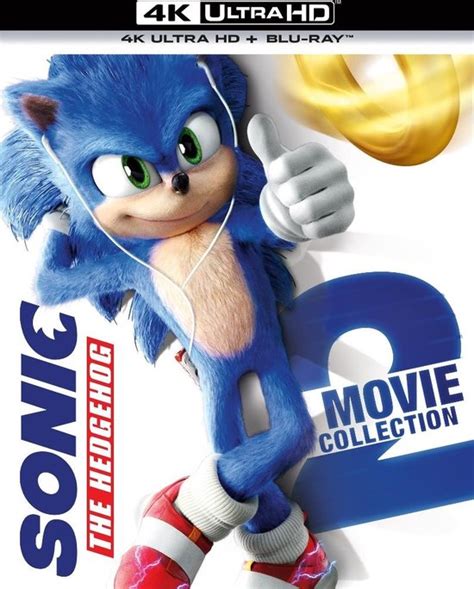 Sonic The Hedgehog 1 2 4K Ultra HD Blu Ray Steelbook James