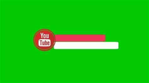 Green Screen YouTube Logo | no copyright - YouTube