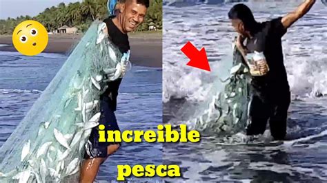 Hombre Lanzo La Red Al Mar Sin Imaginarce La Sorpresa Que Se Llebaria