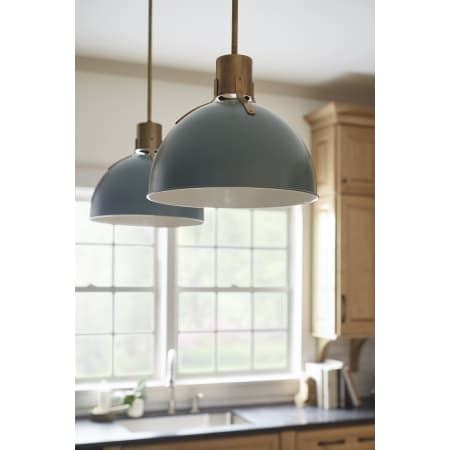 Hinkley Lighting 3487HB Argo 1 Light 14 Wide LED Pendant Build