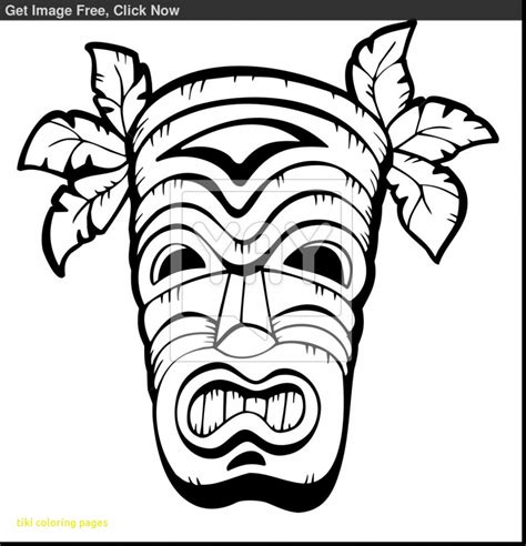 Tiki Head Drawing At Getdrawings Free Download