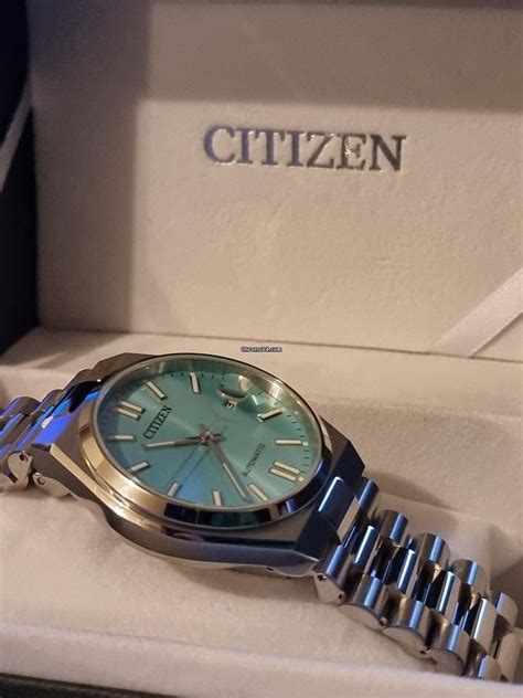 Citizen Tsuyosa Automatic Mechanical Tiffany Blue