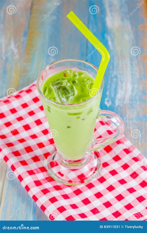 Iced Green Tea Stock Image Image Of Relaxation Sugar 83911031