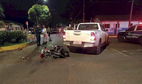 Bêbado e sem CNH motociclista morre após bater em caminhonete