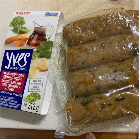 Yves Veggie Cuisine Canadian Maple Bacon Veggie Breakfast Sausage