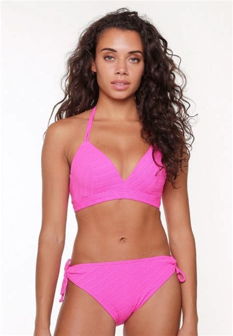 LingaDore Hot Pink Triangel Voorgevormde Bikini Roze 38 C Bol