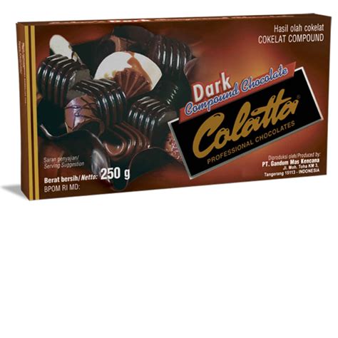 Colatta Dark Compound Block 24x250g