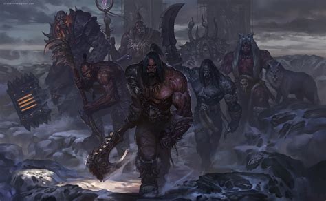 1920x1080 World Of Warcraft Warlords Of Draenor Grommash Hellscream