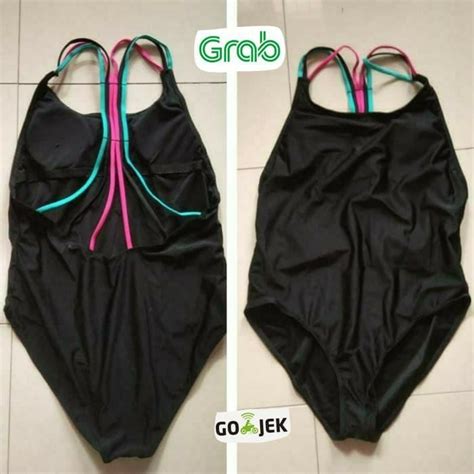 Monokini Bikini Swimsuit BAJU RENANG WANITA Olah Raga Baju Olahraga