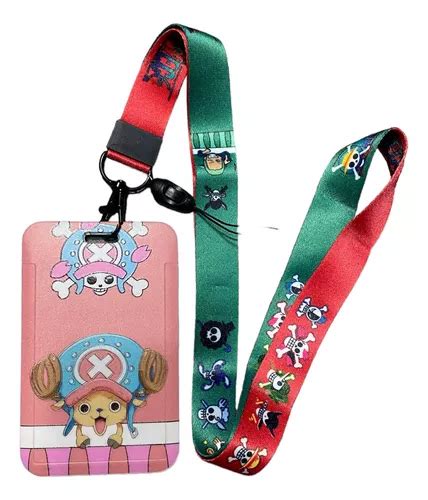 Lanyard One Piece Pok Mon Naruto Porta Credencial Meses Sin Inter S