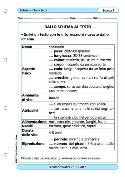 Dallo Schema Al Testo Giunti Scuola