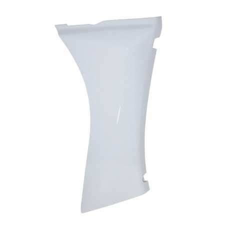 1x Carenage Bas De Tablier Avant Lateral Droit Blanc Brillant