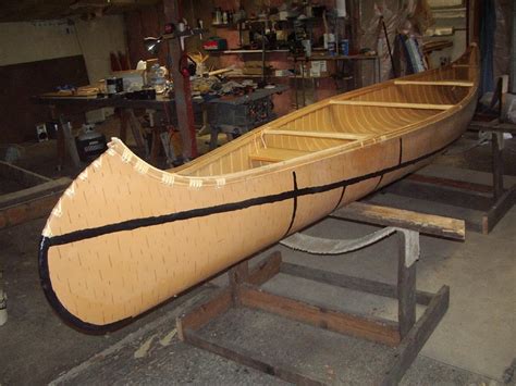 Fiberglass Birchbark Replica Canoes