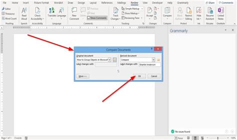 C Mo Comparar Dos Documentos De Word Y Resaltar Las Diferencias