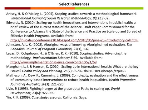 Ppt Scaling Up To A Population Health Intervention A Readiness Assessment Framework