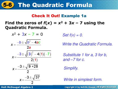 How To Solve Systems Of Quadratic Equations