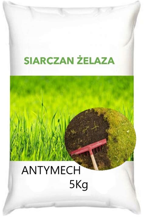 SIARCZAN ŻELAZA nawóz do trawy MECH ANTYMECH 5Kg 6554 Cena Opinie