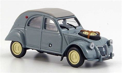 Modellino In Miniatura Citroen 2CV 1 43 Hachette 4x4 Sahara 1961