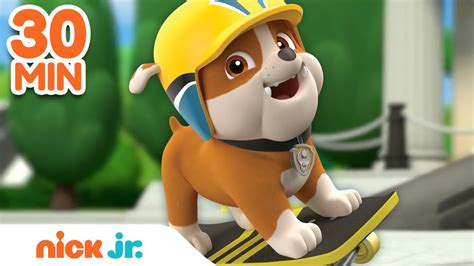 Rubble Skateboard Fun And Extreme Sports 🛹 W Paw Patrol Pups 30