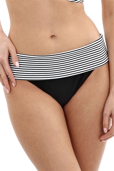 Panache Anya Stripe Fold Bikini Brief SW0897