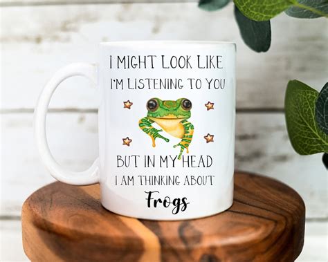 Frog Mug Frog Gift Funny Frog Gifts Frog Lover Gift Frog Gift Idea Frog ...