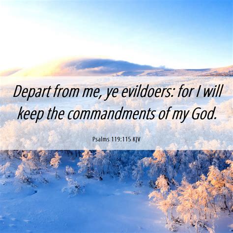 Psalms 119115 Kjv Bible Verse Images