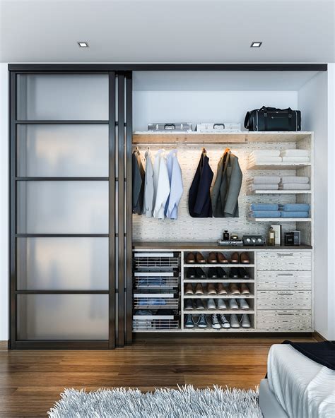 Modern Style Reach-in Closet | Homeandreno