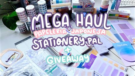 MEGA HAUL De Papeleria Japonesa Ft STATIONERY PAL Giveaway