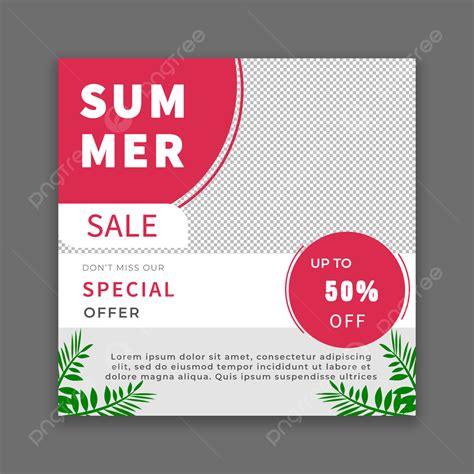 Summer Sale Instagram Poster Template Template Download on Pngtree