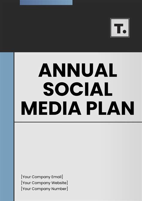 Free Annual Social Media Plan Template Edit Online And Download