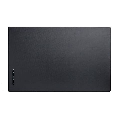 Dacasso Limited Black Leatherette 38 in. x 24 in. Desk Pad without Rails (DCSS362) at Staples