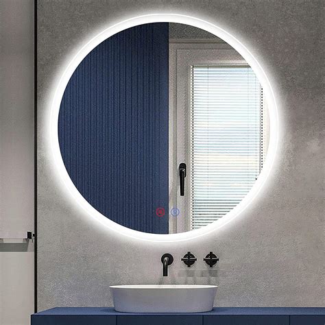 Buy Citymoda Bathroom Led Mirror 36 Inch Round Bathroom Mirror With