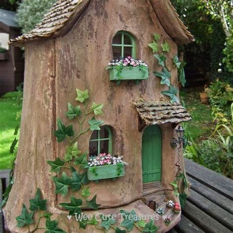 Fairy House In Tree Stump Fairi Hous Tree Stump Stump Fairy Fairy Tree