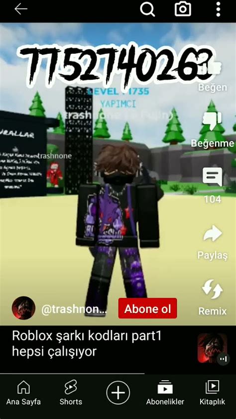 Roblox şakı Kodu Part 2 Youtube