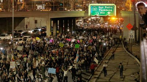 “not My President Tens Of Thousands Nationwide Protest Trump S Election